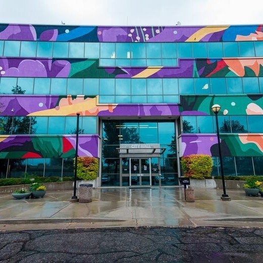South Salt Lake Arts Council - South Salt Lake City Hall turns into a giant painting as Mural Fest returns this weekend