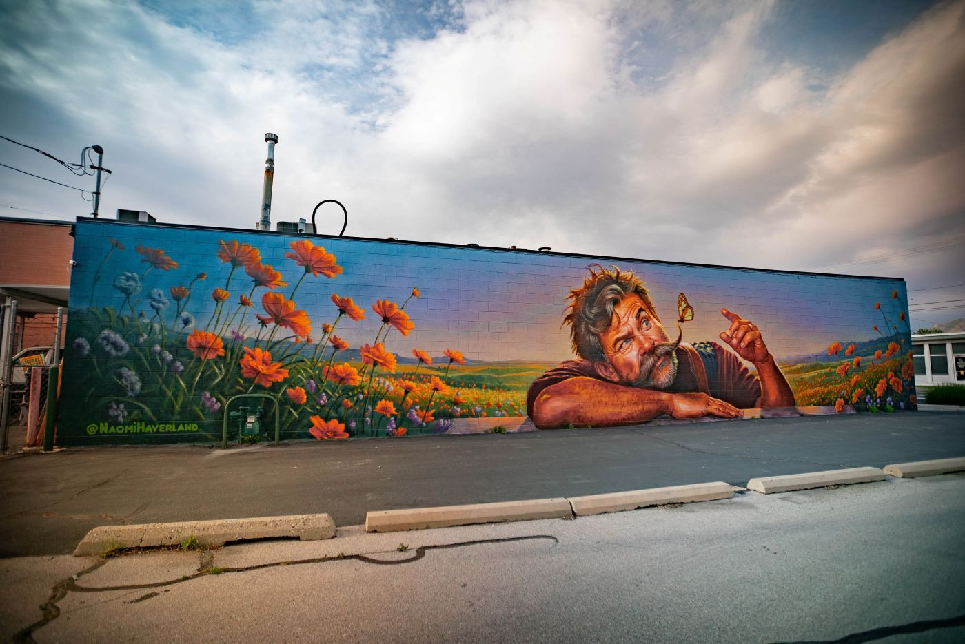 Mural by Naomi Haverland on Element Ring