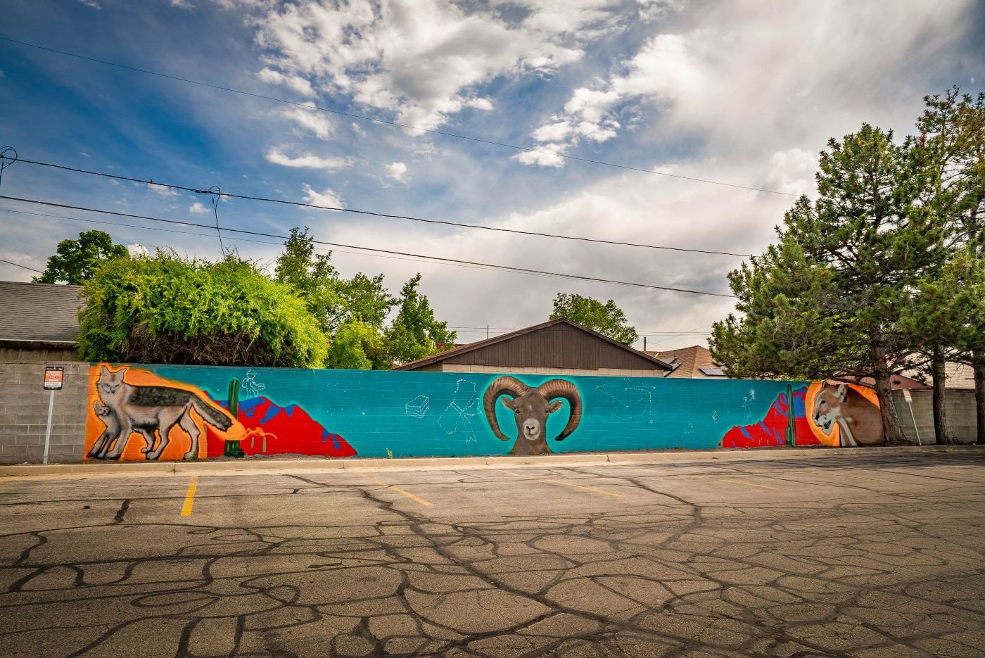 Mural by Beto Conejo at SSL City Hall