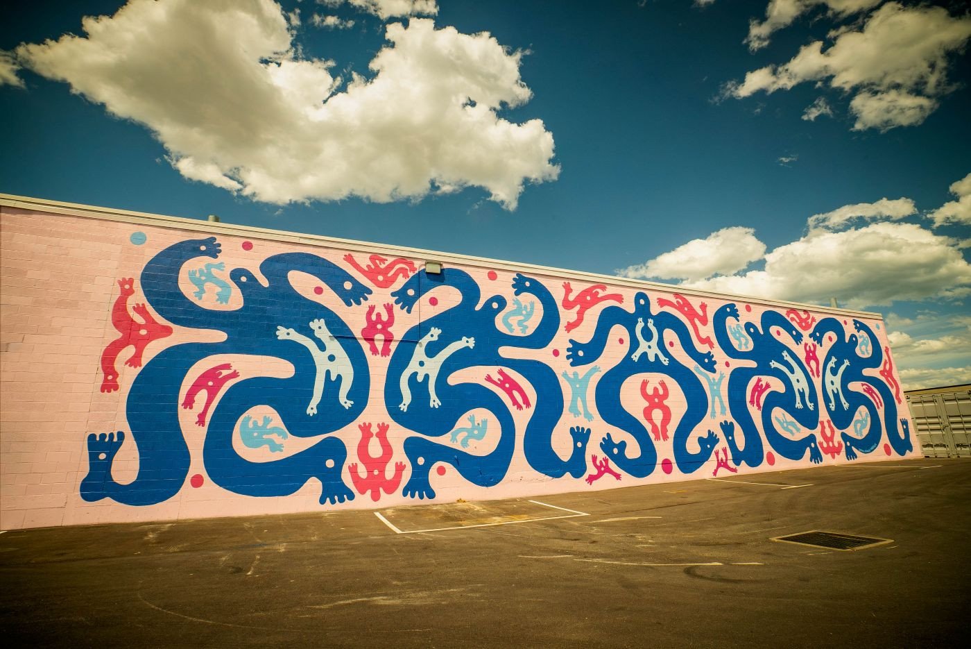 Mural by Sophie Nebeker at Go Pave Utah